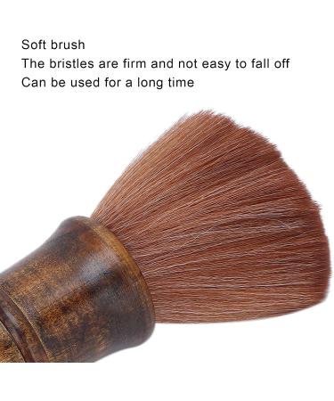 Neck Face Duster Composite Wood Face Cleaning Duster Brush Can Quickly Sweep Away Broken Hair and Dust on Your Body for Studio for Shop for Life for Home - Buy Online on GoSupps.com