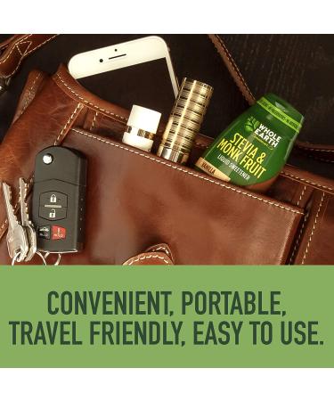 Whole Earth Sweetener Co. Vanilla Stevia & Monk Fruit Liquid Sweetener - 1.62 Fl Oz Squeeze Bottle (Pack of 12) - Buy Online on GoSupps.com