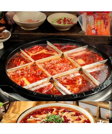 WSYLS Sichuan & Chongqing Hot Casserole Base 60g x 2 Authentic Chinese Seasoning Spicy & Fresh Authentic Beef Oil A Boiling Chinese Flavor Casserole - Buy Online on GoSupps.com