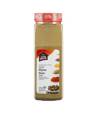 Club House Quality Natural Herbs and Spices Ground Thyme 375g