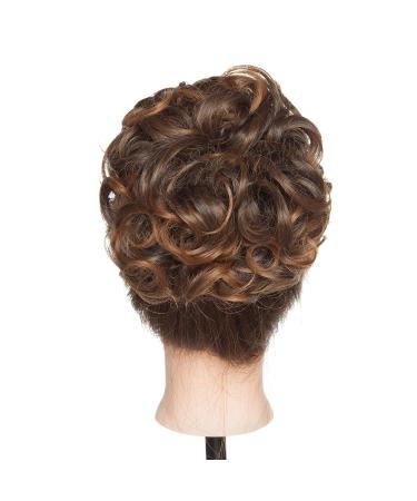 Buy SEGO Hair Extensions | Real Hair Bun & Hairpiece - Dark Brown to Light Brown Updos - Buy Online on GoSupps.com