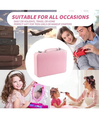 Hot Sugar Makeup Kit for Teens 10-12 - All in One Beginner Cosmetic Gift Set for Girls - Perfect for Birthdays & Christmas - Pink Argyle - Buy Online on GoSupps.com