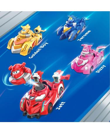 Super Wings Spinning Jerome & Vehicle - 2-in-1 Battle Toy for Kids Ages 3-8 | International Shipping Available - Buy Online on GoSupps.com