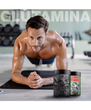 Beaufit SL Zoomad Labs One Raw Glutamine flavoured 400g Cherry Bomb - Buy Online on GoSupps.com