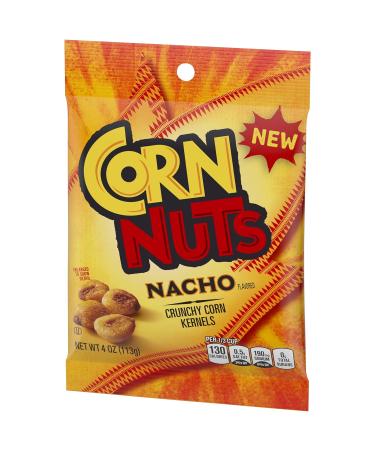 Nacho Flavored Corn Nuts | Crunchy Corn Kernels | 4.0 oz Bag (Pack of 12) - Buy Online on GoSupps.com