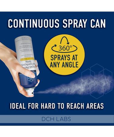 Rapid Relief Hemorrhoid Treatment Spray - Maximum Strength Lidocaine & Phenylephrine for Fast Relief | Vegan & Cruelty-Free 5 oz - Buy Online on GoSupps.com