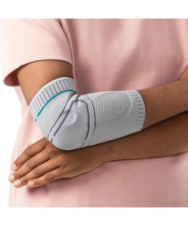 Elbow Support - Stabilizes and Relieves the Elbow Helps to Alleviate and Prevent Pain During Everyday Activities - Grey Size 2 2 Grey