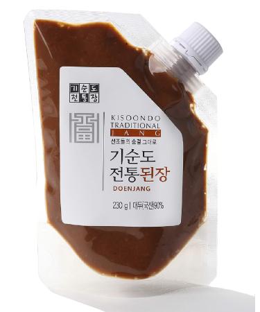 Kisoondo Doenjang (8oz, 1pack) - Korean Traditional Soy Bean Paste. 8 Ounce (Pack of 1)