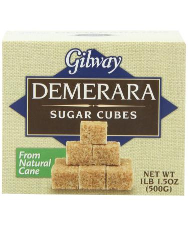 Gilway Demerara Sugar Cubes 1.1lb - Pack of 10 | Premium Quality | All-Natural Sweetener - Buy Online on GoSupps.com