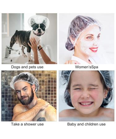 Buy TUPARKA 120pcs Disposable Shower Caps - Perfect for Home Hotels Spas & Salons | International Shipping Available - Buy Online on GoSupps.com