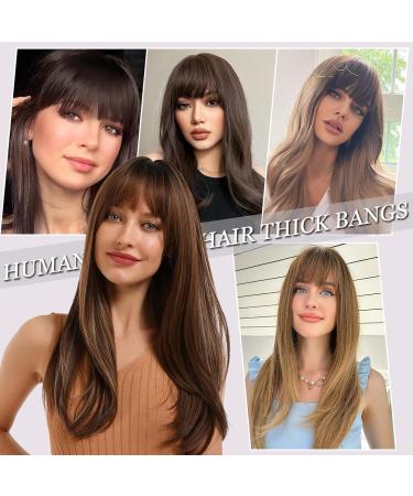 RUWISS Clip in Fringe - 100% Human Hair Thick Bangs Extensions for Daily Wear (Blonde) - 15g - Buy Online on GoSupps.com
