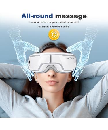 Eye Massager FSA/HSA Eligible | Heated Eye Massager for Migraine Relief Dark Circles & Eye Strain | Best Gift for Men & Women - Buy Online on GoSupps.com