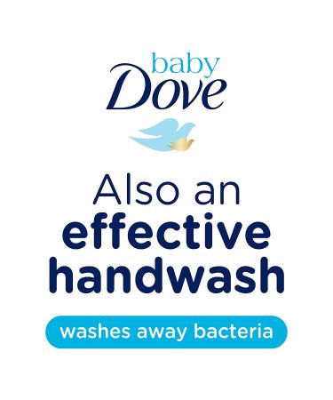 Baby Dove Rich Moisture Baby Wash & Shampoo - Tear-Free, Hypoallergenic, 13 Fl Oz (Pack of 3) - Buy Online on GoSupps.com