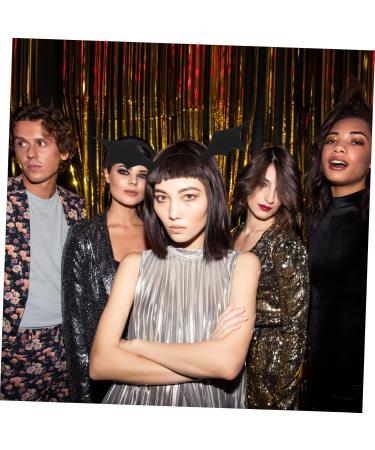 Beavorty 2 Sets bat headband hair clip halloween bats halloween bat hair clips halloween party headdress halloween headband wings costume Party Supplies hair accessories ear fabric women's - Buy Online on GoSupps.com