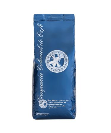 Grains de caf naturels 100% Arabica 1 kg Caf expresso intense avec un m lange d'origine colombienne et br silienne Commerce quitable.