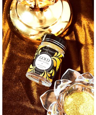 Sweet Spell Gold Edible Glitter - Gold - 0.53 Oz. - Buy Online on GoSupps.com