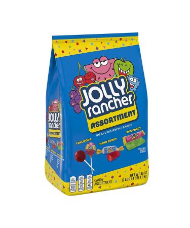 JOLLY RANCHER Assorted Fruit Flavored Mixed Halloween Candy - 46 Oz.