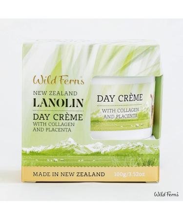 Wild Ferns Lanolin Day Cr me with Collagen and Placenta 100g - 98% Natural - Buy Online on GoSupps.com