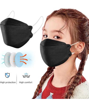 50pcs Colorful Children's 4-Ply Disposable Face Masks - International Shipping Available - Buy Online on GoSupps.com