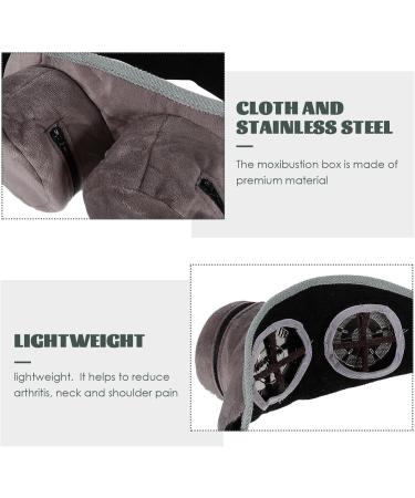 Ciieeo Smoke-Free Moxa Box Set - Portable Moxibustion Burner with Double Elastic Band & Thermal Insulation Pad for International Shipping - Buy Online on GoSupps.com