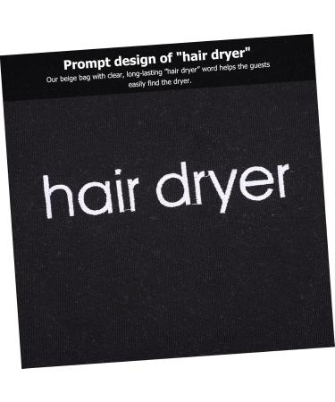 Healeved 3pcs Hair Dryer Storage Bag Hotel Storage Bag Hair Dryer Supplies Hair Dryer Bag Hair Dryer Storage Pouch Guest Room Supplies Hair Dryer Drawstring Pouch Hair Dryer Drawstring Bag - Buy Online on GoSupps.com