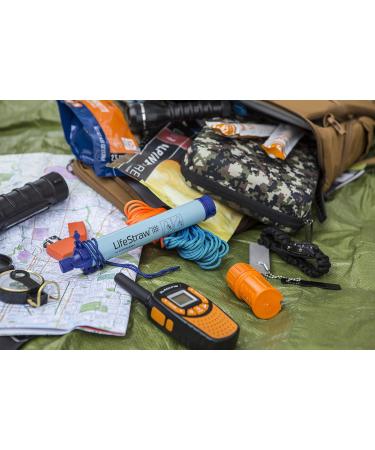 LifeStraw Personal Water Filter 2 Pack + Potable Aqua Water Purification Tablets - Emergency Preparedness Combo - Buy Online on GoSupps.com