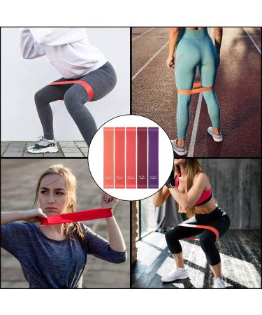 5-Piece Resistance Straps Set | Adjustable Fitness Bands for Stretching & Yoga | Includes Carrying Bag & Instructions | International Shipping - Buy Online on GoSupps.com