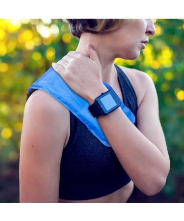 Large 2 x Cooling Pad - Versatile Shoulder & Back Relief | Gel Compress for Warm & Cold Therapy | First Aid Essential - Buy Online on GoSupps.com