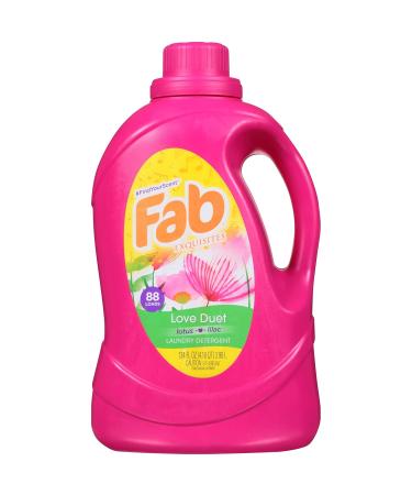 Fab Love Duet Liquid Laundry Detergent (134 oz) - Premium International Shipping - Eco-Friendly Clean - Buy Online on GoSupps.com