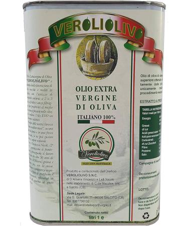 x 1 litre canisters - High quality oil obtained from mechanical processing of olives only. - Buy Online on GoSupps.com