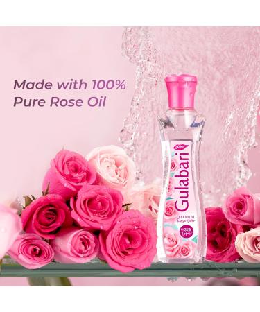 Dabur Gulabari Premium Rose Water - 400ml Face Toner | Paraben & Alcohol Free | Hydrating & Cleansing for All Skin Types - Buy Online on GoSupps.com