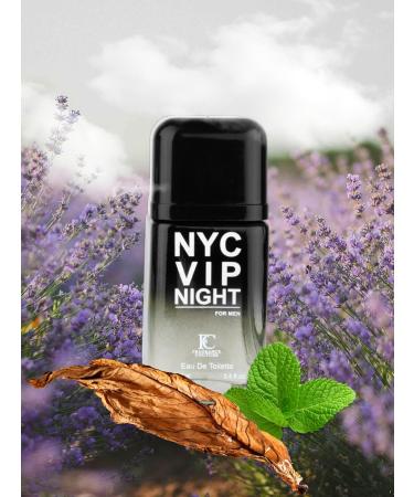 NYC VIP NIGHT FOR MEN EAU DE TOILETTE 3.4 FL. Oz. Aromatic Fougere fragrance for men. - Buy Online on GoSupps.com