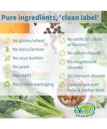 High Absorption Chelated Iron Bisglycinate 20mg with Vitamin C - Vegan 180 Tablets by Igennus - Buy Online on GoSupps.com