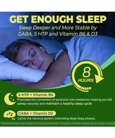 Liposomal L-Theanine 200mg Magnesium Glycinate 400mg Gummies with GABA 5HTP Apigenin Vitamin B6 & D3 Ashwagandha Lemon Balm Leaf Melatonin Free Sleep Chewable for Relax Mood & Muscle 2 Packs Pack of 2 - Buy Online on GoSupps.com