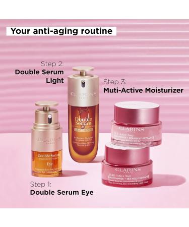 Clarins NEW Multi-Active Day Cream SPF 15 with Niacinamide | Smooth Fine Lines | Visibly Tighten Pores | Even Tone and Texture | Boost Glow | Strengthen Moisture Barrier | All Skin Types | 1.7 Ounces - Buy Online on GoSupps.com