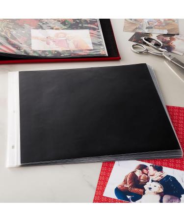 Recollections Michaels 12x12 Black Scrapbook Refill Pages - Pack of (Number) - High-Quality Inserts for Your Scrapbook - Buy Online on GoSupps.com