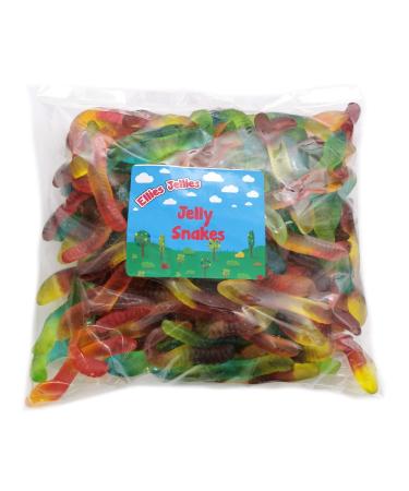 Ellies Jellies Jelly Snakes 500g Bag