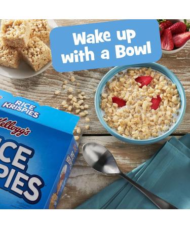 Kellogg's Rice Krispies Cereal 24oz Box - Original Rice Krispies Treats - 8 Vitamins and Minerals - Giant Size - Buy Online on GoSupps.com
