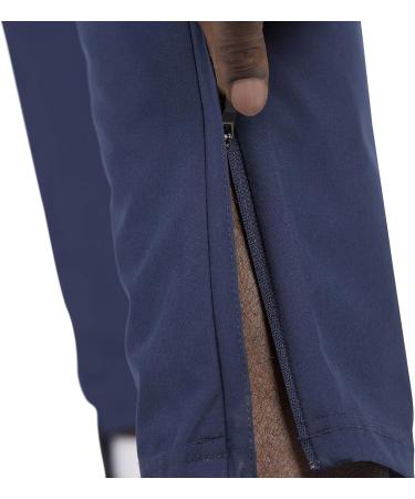 Layer 8 Men's Lightweight Stretch Sweatpants with Pockets - Large Indigo-Delta - Buy Online on GoSupps.com