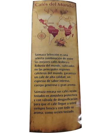 Saimaza - Selection of coffee beans 100% natural roast 1 kg in protective atmosphere Brown - Buy Online on GoSupps.com