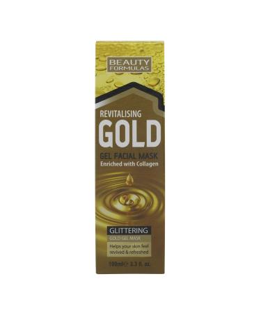 Beauty Formulas Revitalising Gold Gel Facial Mask