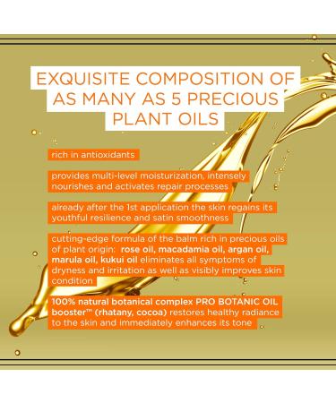 Eveline Cosmetics Botanic Expert 5 Edel Oile Body Lotion | 350ml | Deep Moisture Cream for Shiny Smooth Skin | Nourishing Body Lotion | International Shipping Available - Buy Online on GoSupps.com