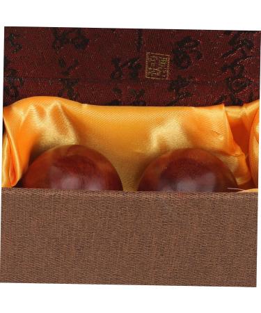 Partykindom Gymnastics Ball Set - Handmade Wooden Hand Massage Balls for Stress Relief & Health - Buy Online on GoSupps.com