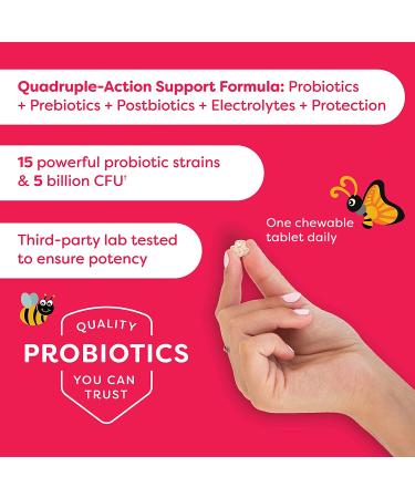 Probulin My Little Bugs Probiotic for Kids - Watermelon 30 Chewable Tablets - Buy Online on GoSupps.com