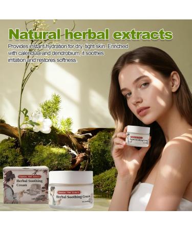 Xaninp Herbal Soothing Relief Cream Herbal Body Care Cream Rich in Calendula Dendrobium Relieves Dry and Tight Skin Itchy Skin 1 FL oz - Buy Online on GoSupps.com