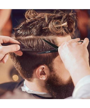 Candure 5.5 Hairdressing Barber Scissors Set | Thinning Salon Shears | Deep Black - Buy Online on GoSupps.com