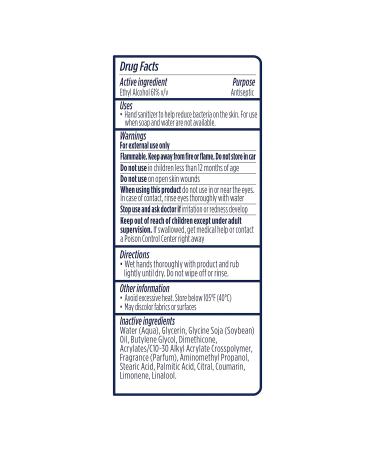 Dove Advanced Care Lavender & Chamomile Hand Sanitizer 8 oz - Pack of 4 | 99.99% Effective Against Germs | Soft Smooth Skin Formula - Buy Online on GoSupps.com