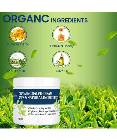 Buy Tea Tree Manuka Honey Eczema Cream - Soothes Psoriasis Athlete's Foot Rashes | 2 Fl Oz (Pack of 2) - Moisturize & Comfort Dry Skin - Buy Online on GoSupps.com