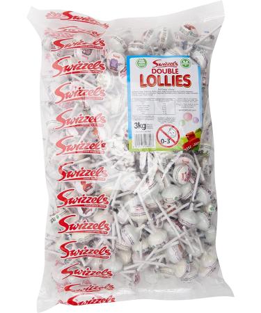 Swizzels Double Lollies 3 Kg & Refreshers Original Lemon Flavour 3kg + Refreshers Original Lemon Flavour 3kg Original 3 kg (Pack of 1) - Buy Online on GoSupps.com