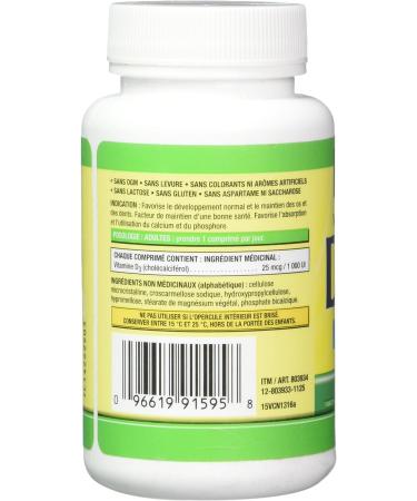 Kirkland Signature Vitamin D3 1000 IU 360 Tablets - 360 Count Pack - Buy Online on GoSupps.com